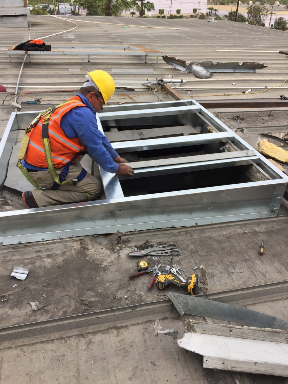 Trabajo de ductería, ventilación y HVAC realizado por Smart Baja - proyecto 4