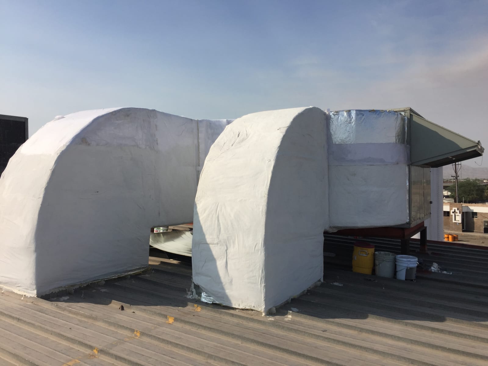 Trabajo de ductería, ventilación y HVAC realizado por Smart Baja - proyecto 6