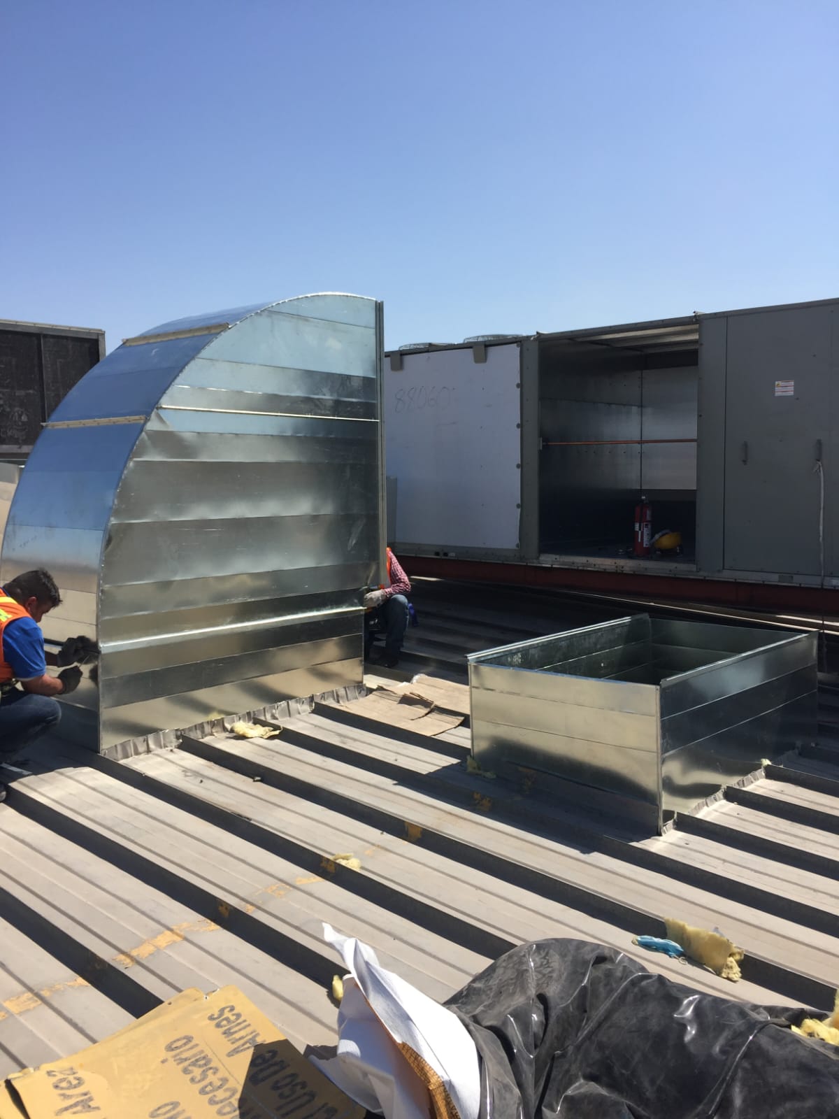 Trabajo de ductería, ventilación y HVAC realizado por Smart Baja - proyecto 29