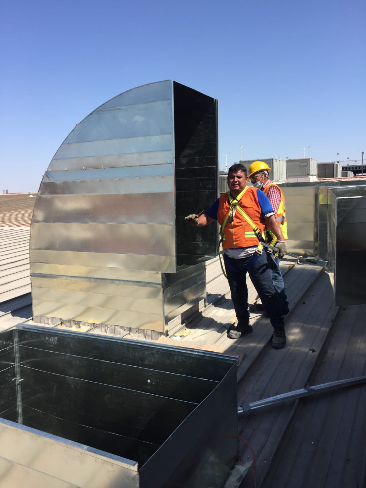 Trabajo de ductería, ventilación y HVAC realizado por Smart Baja - proyecto 44