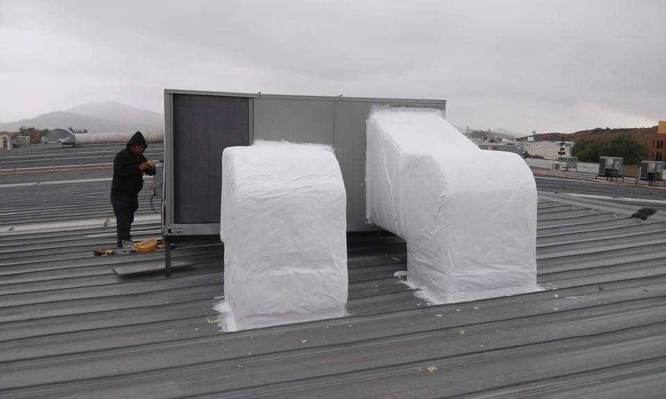 Trabajo de ductería, ventilación y HVAC realizado por Smart Baja - proyecto 36